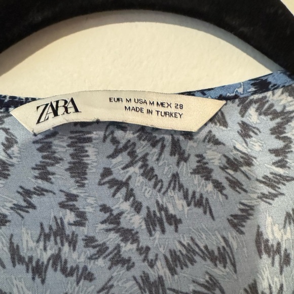 Blue Casual Midi Flowy Dress - Picture 3 of 4